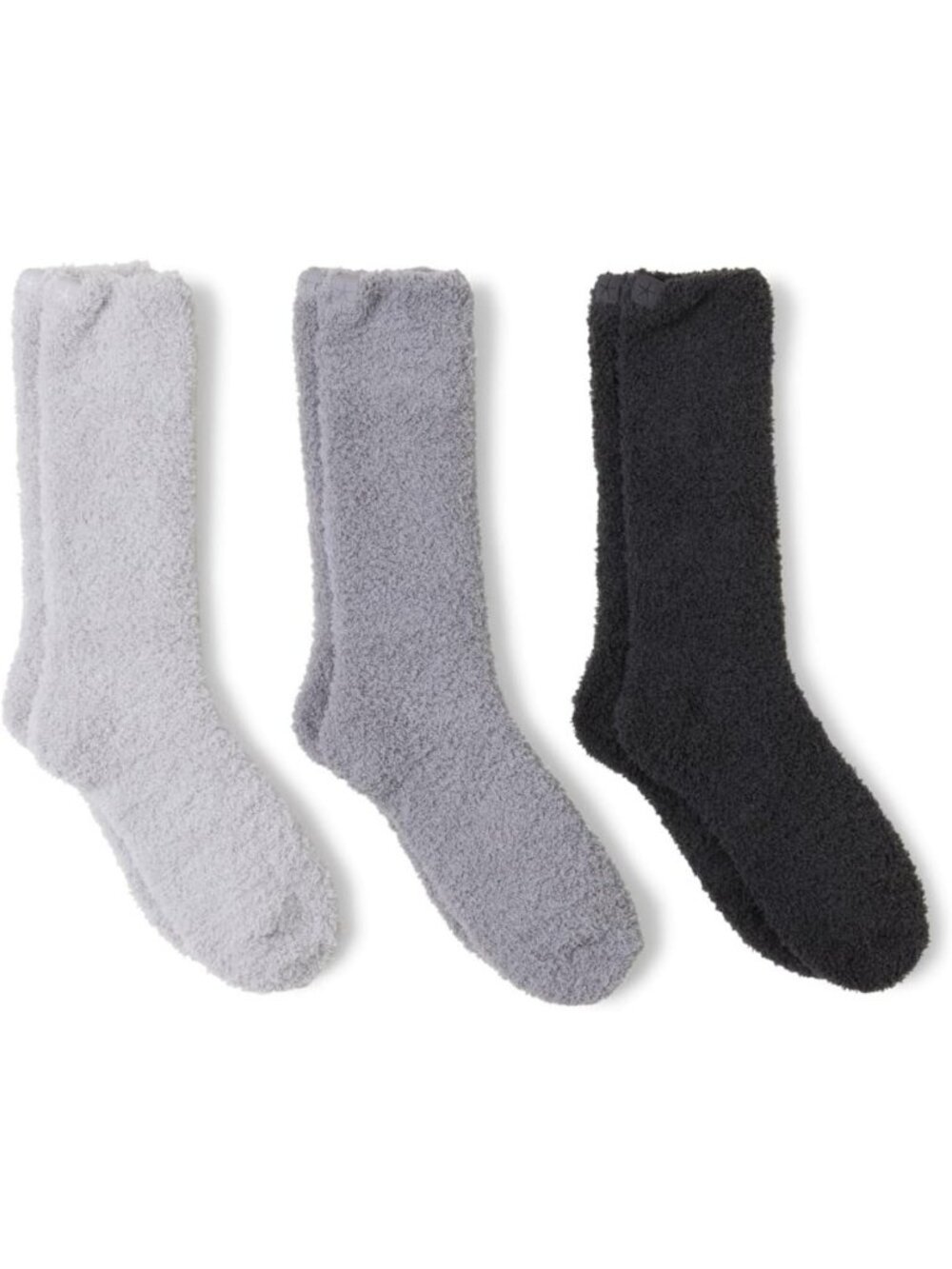 Cozy Chic Women's 3 Pair Soft Fuzzy Socks Set - Perfect for Comfort & Warmth